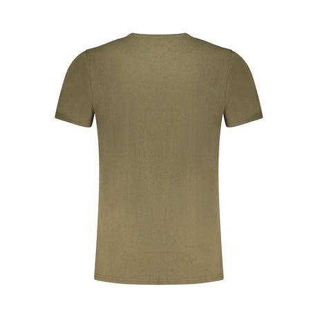 Tommy Hilfiger Verde Cotton Men T-Shirt