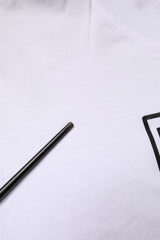 Dolce & Gabbana White Graphic Cotton Men Crew Neck T-shirt