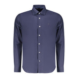North Sails Blu Cotton Mens Shirt
