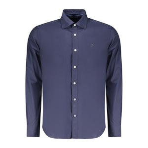 North Sails Blu Cotton Mens Shirt