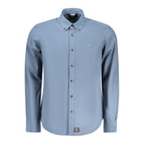 North Sails Blue Cotton Men Shirt
