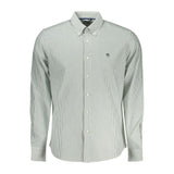 North Sails Green Cotton Men Shirt