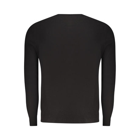 North Sails Black Viscosa Men Sweater