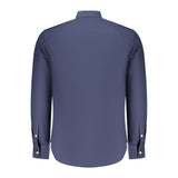 North Sails Blu Cotton Men Shirt