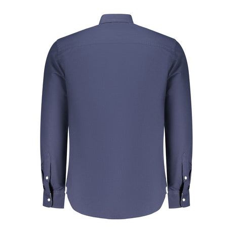 North Sails Blu Cotton Men Shirt