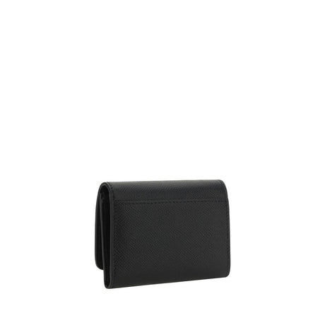 Margiela Black Calf Leather Bos Taurus Wallet