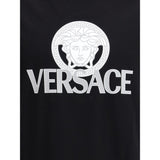 Versace Black Cotton T-Shirt