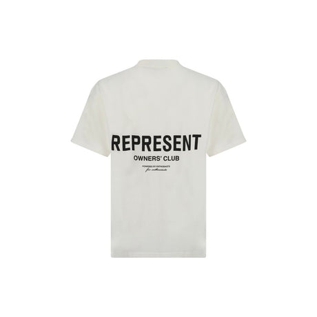 Represent White Cotton T-Shirt
