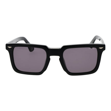 Police Black Cellulose Acetate Sunglasses