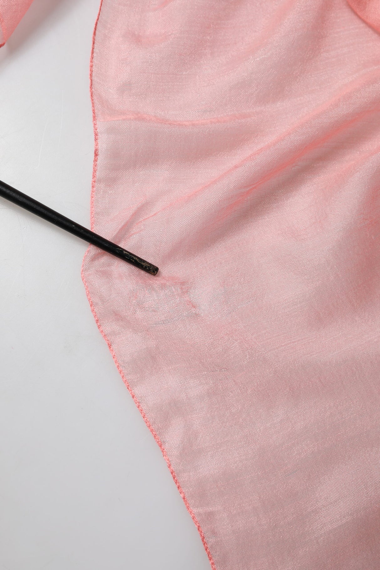 Dolce & Gabbana Light Pink Stole Neck Wrap Shawl  Scarf