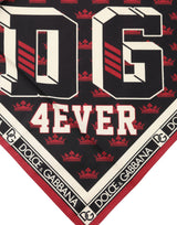 Dolce & Gabbana Multicolor #DGRoyals Square Foulard 50cm x 49.5cm Scarf