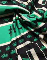 Dolce & Gabbana Multicolor #DGRoyals Square Foulard 50.5cm x 50cm Scarf