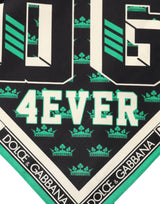 Dolce & Gabbana Multicolor #DGRoyals Square Foulard 50.5cm x 50cm Scarf