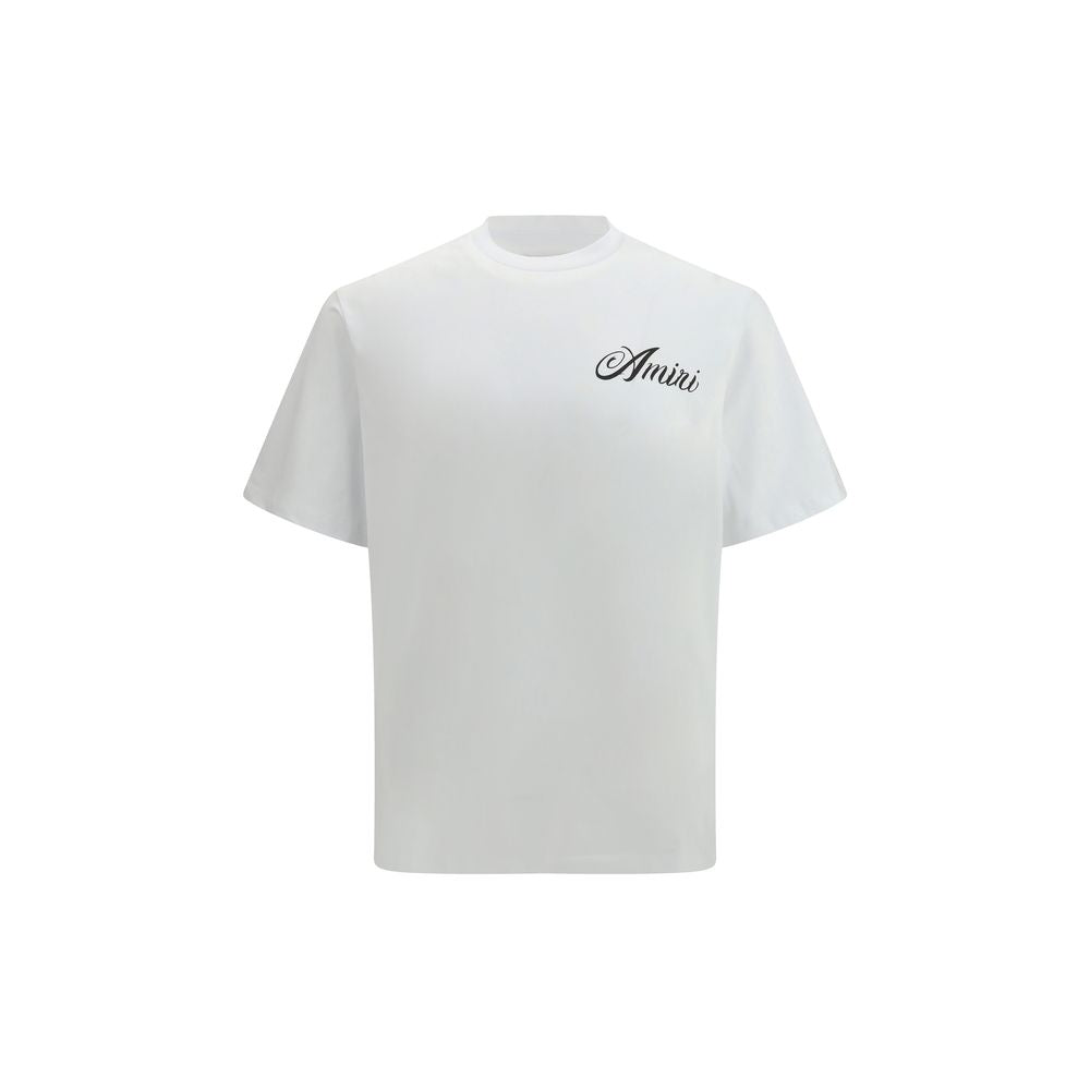 Amiri White Cotton T-Shirt