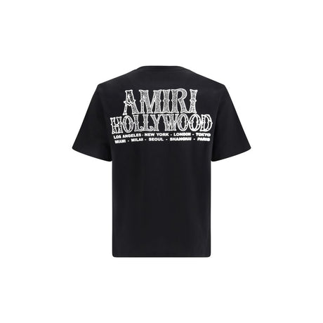 Amiri Black Cotton T-Shirt