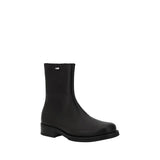 Our Legacy Black Calf Leather Bos Taurus Ankle Boots