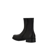 Our Legacy Black Calf Leather Bos Taurus Ankle Boots