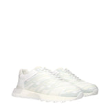Maison Margiela White Fabric Athletic Sneakers