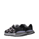 Maison Margiela Black Fabric Athletic Sneakers