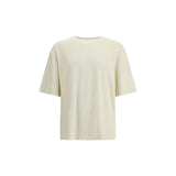 Off-White Cream Cotton T-Shirt