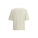Off-White Cream Cotton T-Shirt