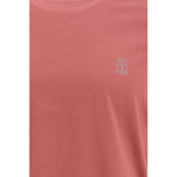 Brunello Cucinelli Multicolor Cotton Long Sleeve T-Shirt