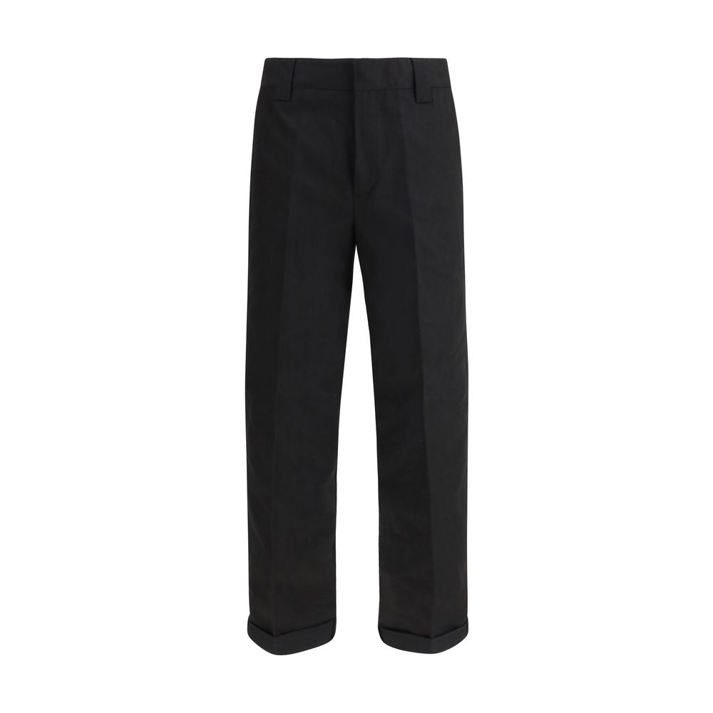 Golden Goose Black Cotton Chino Pants