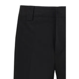 Golden Goose Black Cotton Chino Pants