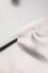 Dolce & Gabbana Silver SICILIA Single Breasted Jacket Blazer