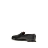 Church's Black Calf Leather Bos Taurus Slip-On Loafers