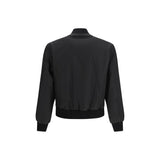 Versace Black Polyamide Bomber