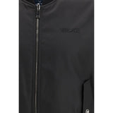 Versace Black Polyamide Bomber