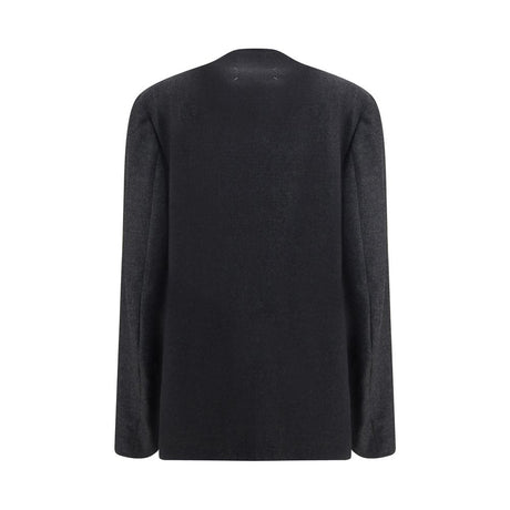 Margiela Gray Fleece Wool Coat