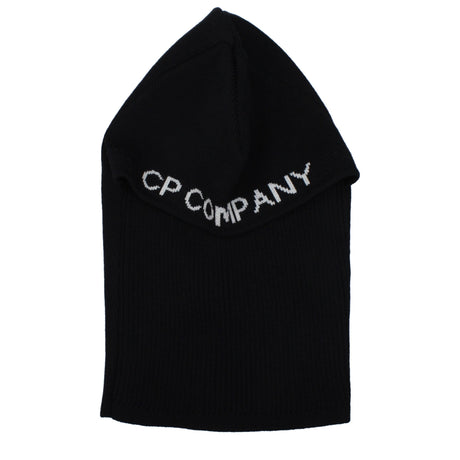C.P. Company Black Wool Hat