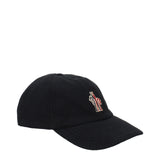 Moncler Black Polyester Cap (Baseball Hat)
