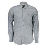 Harmont & Blaine Blue Cotton Pattern Shirt