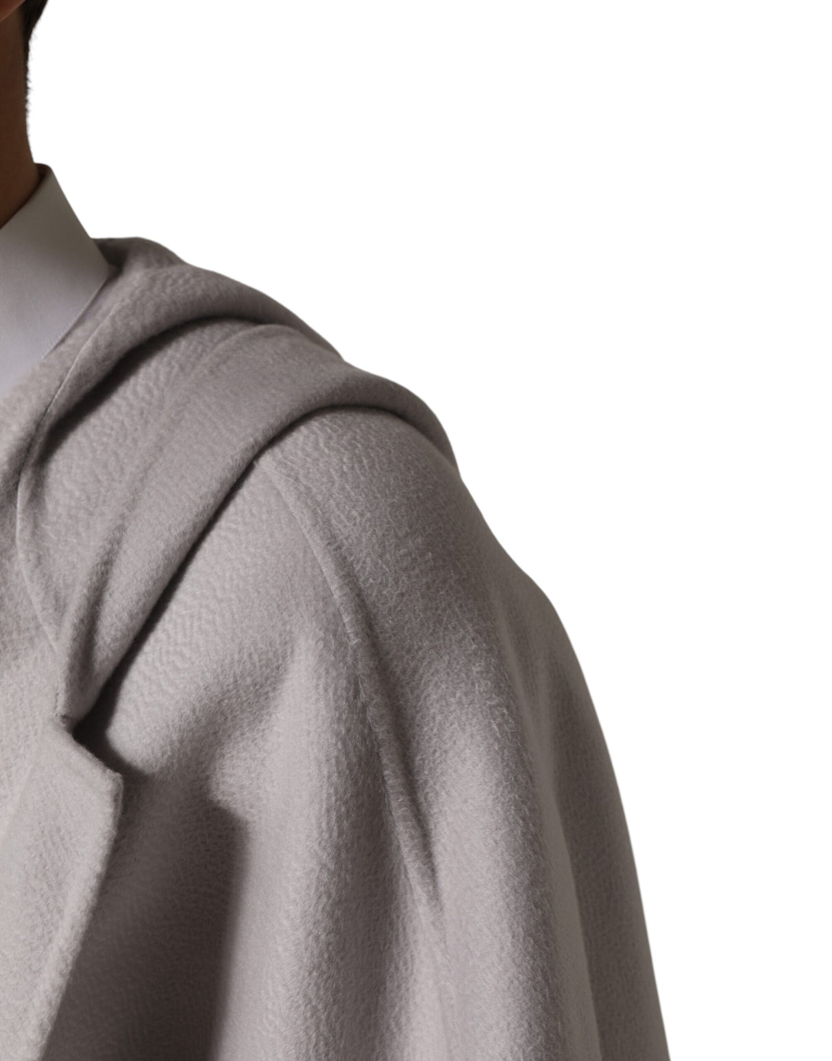 Dolce & Gabbana Off White Belted Long Trench Coat Men Jacket