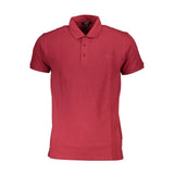Cavalli Class Multicolor Cotton Polo Shirt