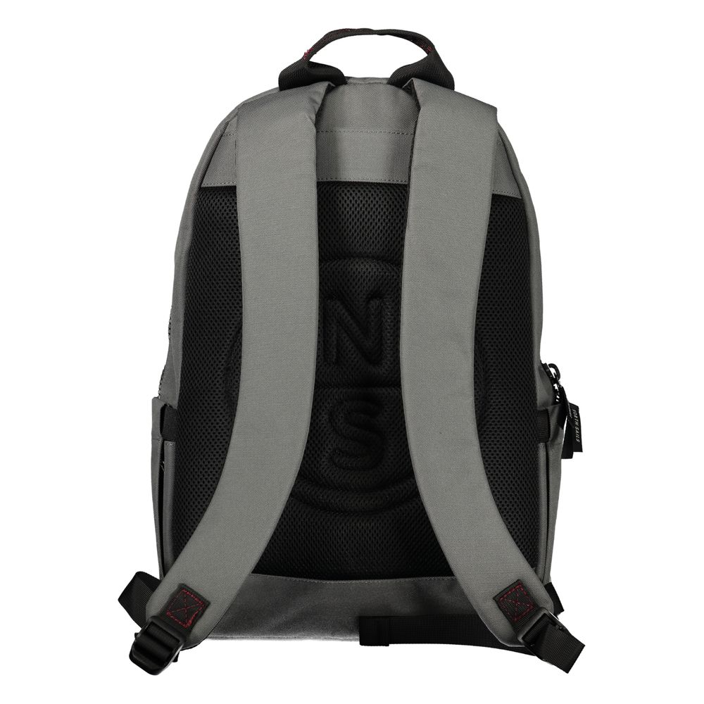 North Sails Grigio Polyester Men Backpack