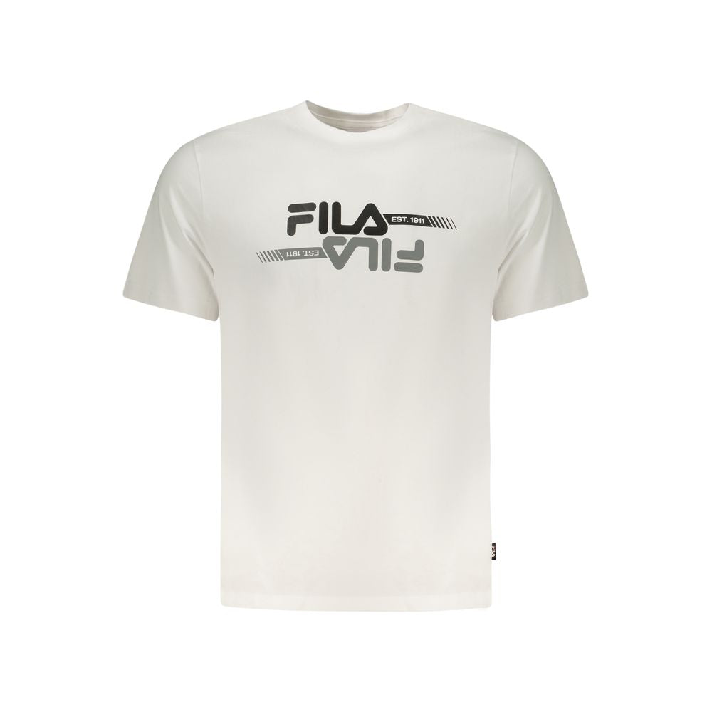 Fila Bianco Cotton Men T-Shirt