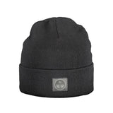 North Sails Black Polyester Men Cap