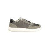 Gas Gray Polyester Men Sneaker