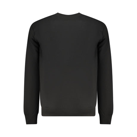 Fila Black Organic Cotton Men Sweatshirt