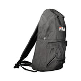 Fila Black Polyester Men Backpack