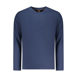Hugo Boss Blue Organic Cotton Men T-Shirt