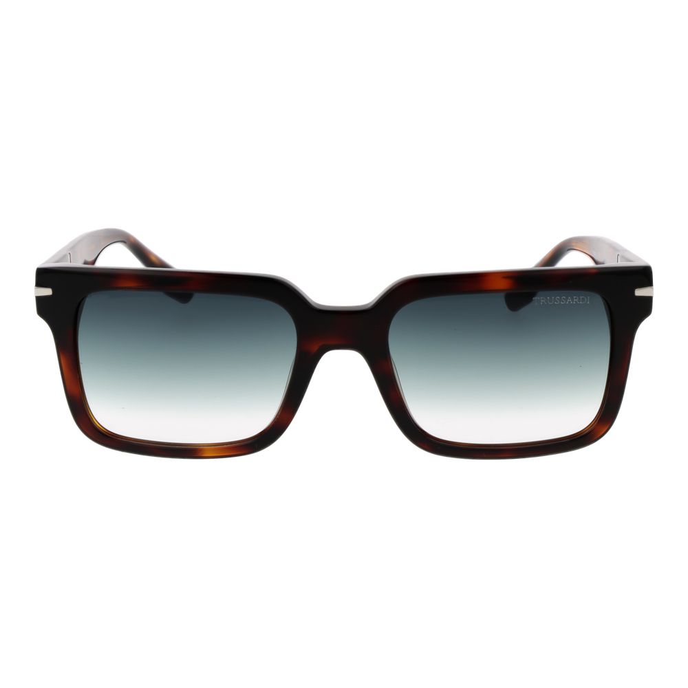Trussardi Brown Acetate Sunglasses