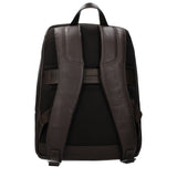 Piquadro Brown Leather Backpack