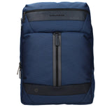 Piquadro Blue Fabric Backpack