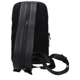 Piquadro Black Leather Backpack