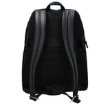 Piquadro Black Leather Backpack